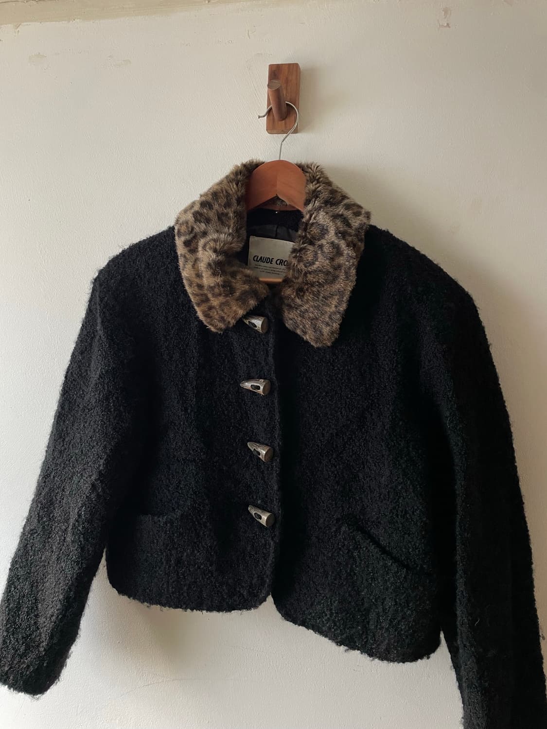 JPN Vintage Claude Cross Wool Jacket 상품이미지3