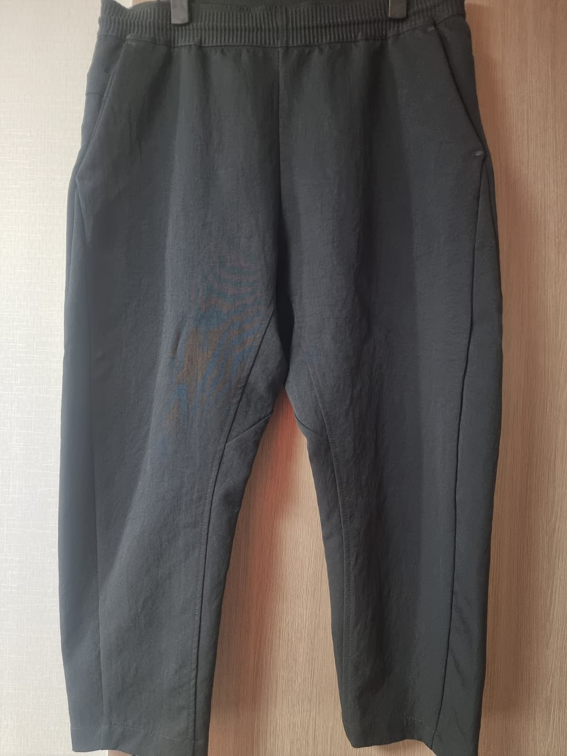 나이키 테크 팩 크롭 우븐 팬츠 L 블랙 상품이미지5