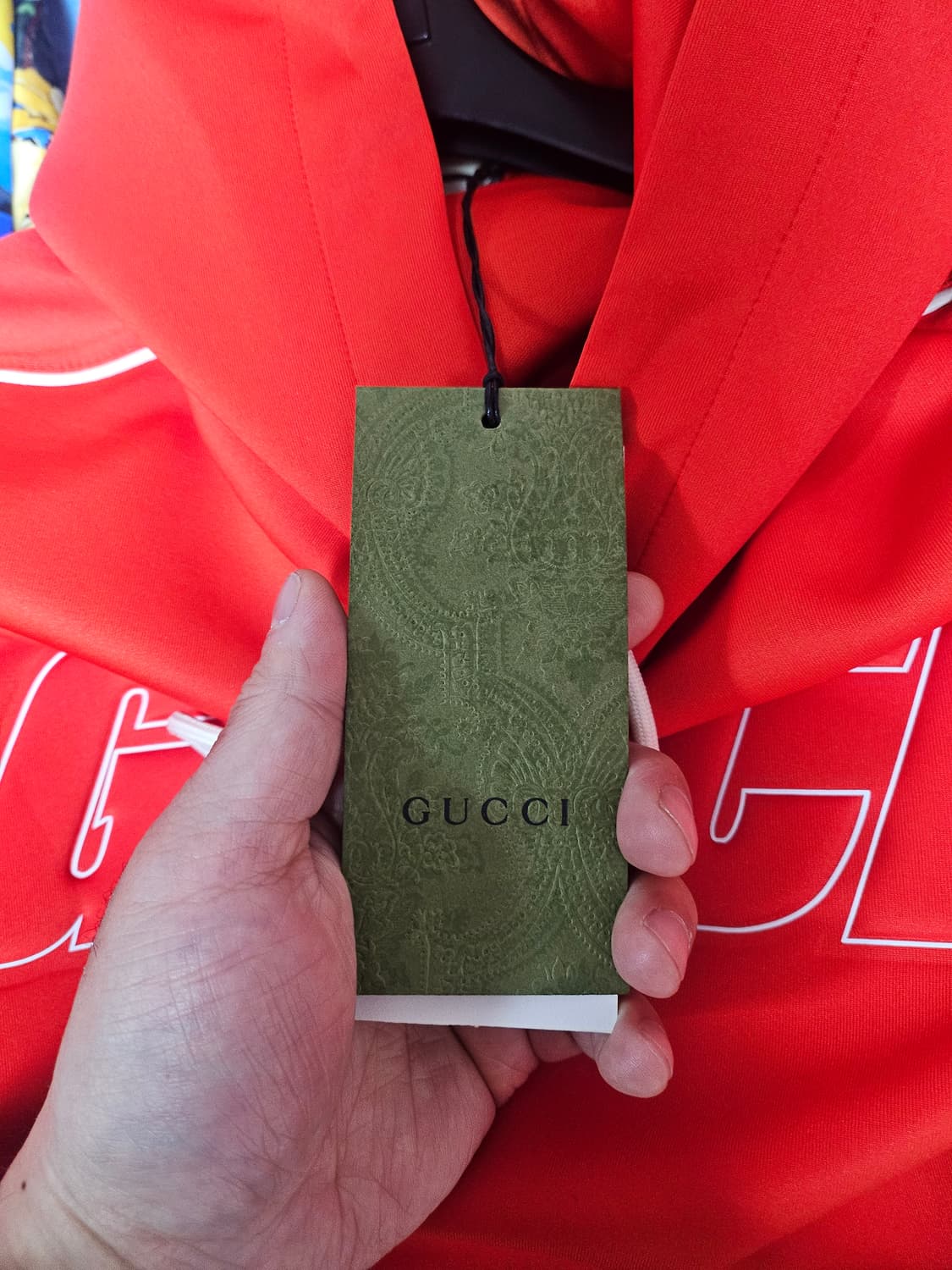 구찌 오렌지 후드 새상품 L 95~100 상품이미지5