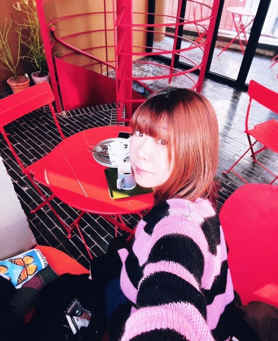 Hellcatpunk 오버핏 펑크모헤어니트 상품이미지4