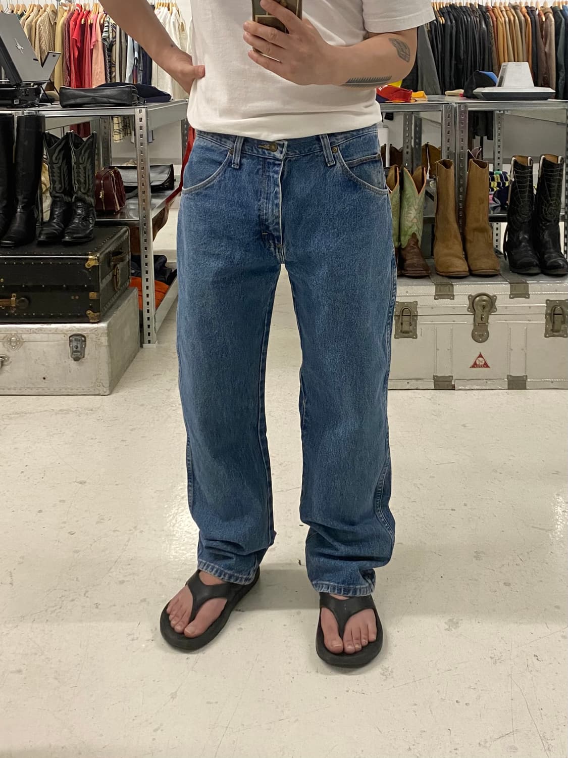 90's WRANGLER denim pants 90년대 랭글러 데님팬츠 상품이미지1