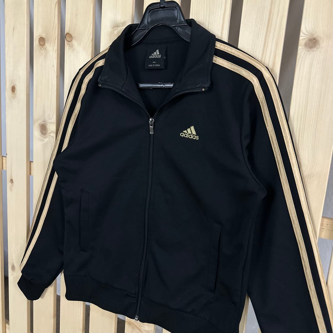 (S) 아디다스 골드 블랙 져지 트랙탑 상품이미지2