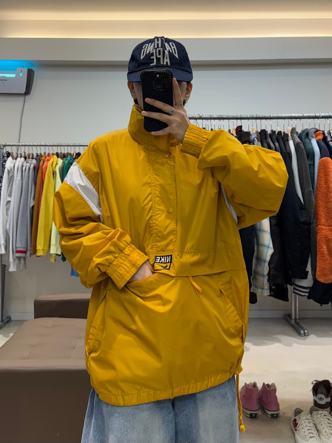 90s 나이키 포켓 하프집업 바람막이 상품이미지7