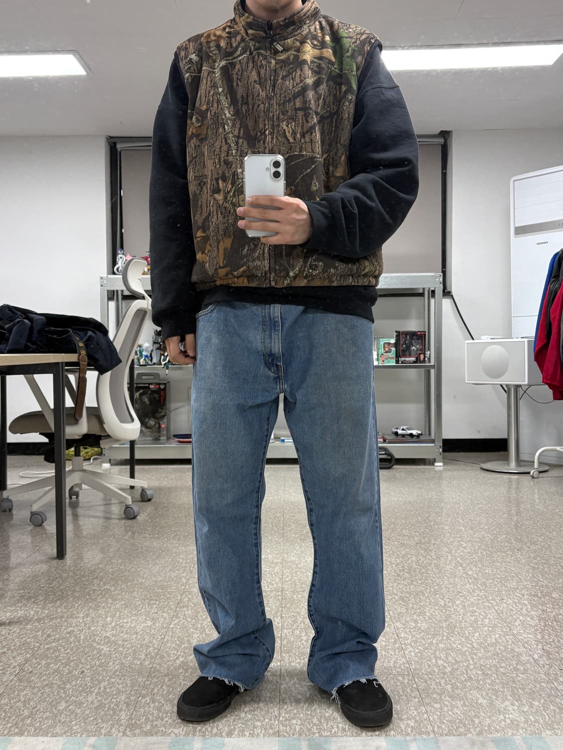 [36x36] levis 리바이스 517 부츠컷 연청 워싱 진 데님 상품이미지1