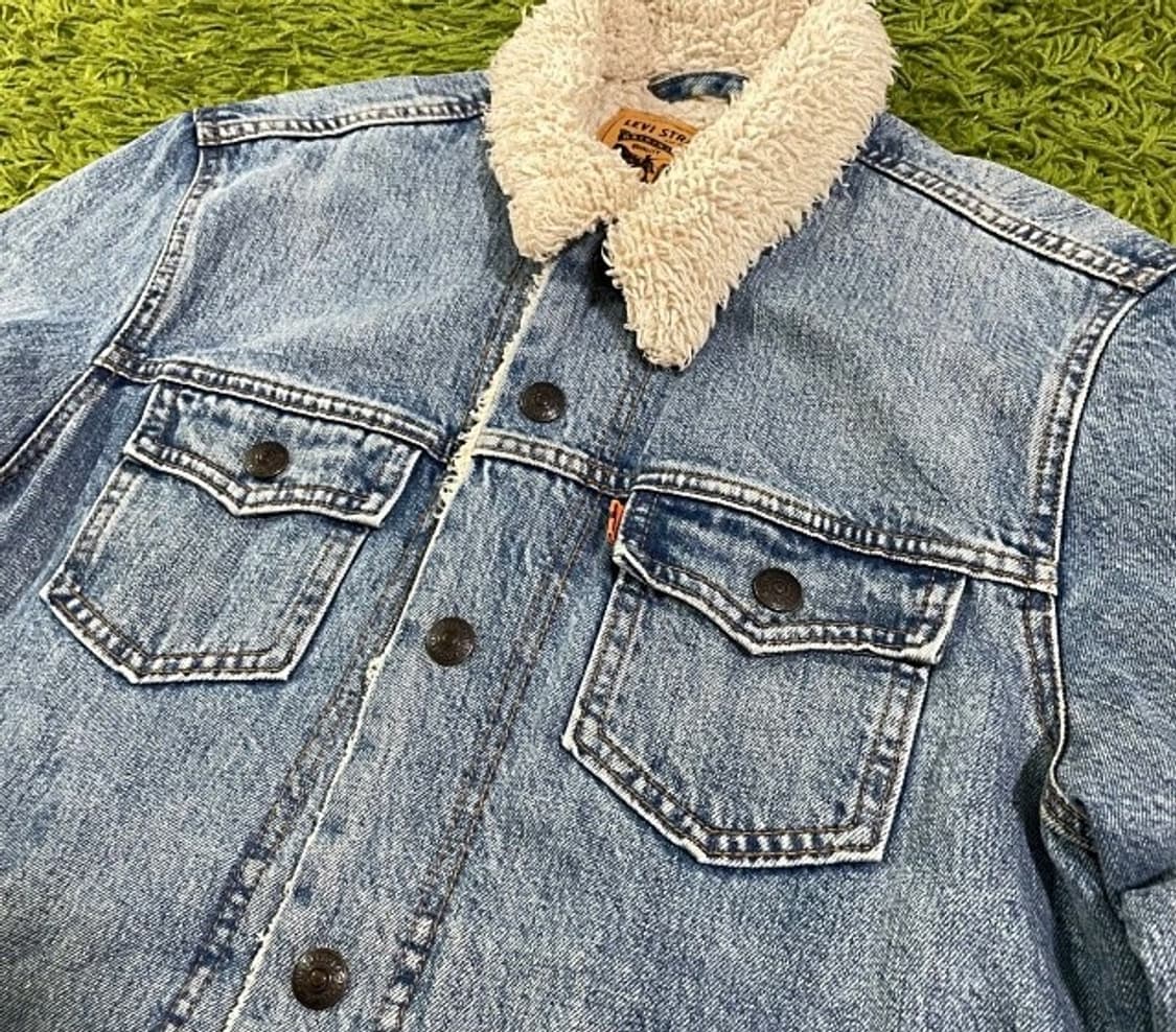 리바이스 오렌지탭 데님 쉐르파 자켓 90/S 상품이미지2