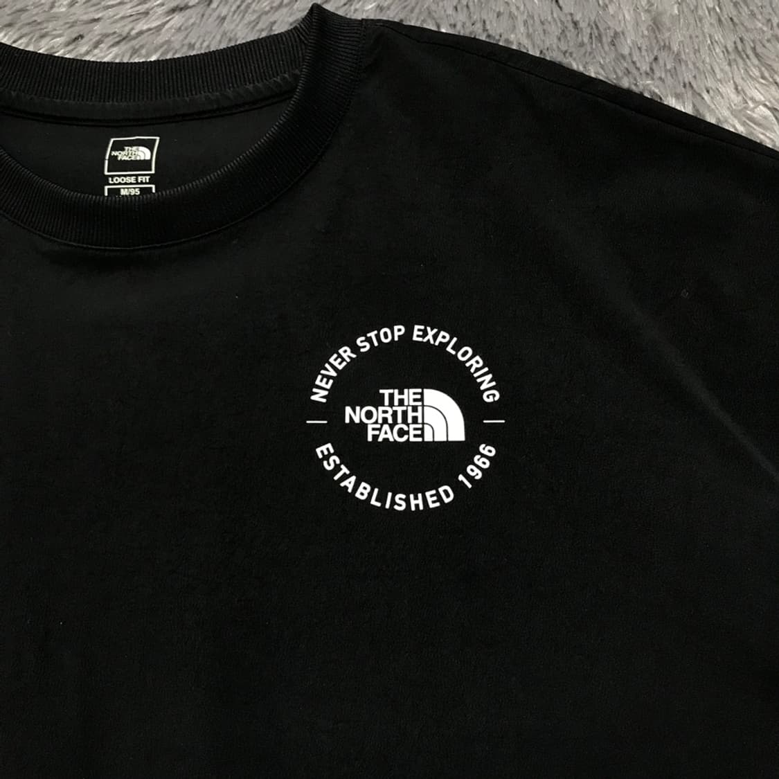 [[M, A급] 노스페이스 반프 크루넥 우븐티셔츠@252 상품이미지3