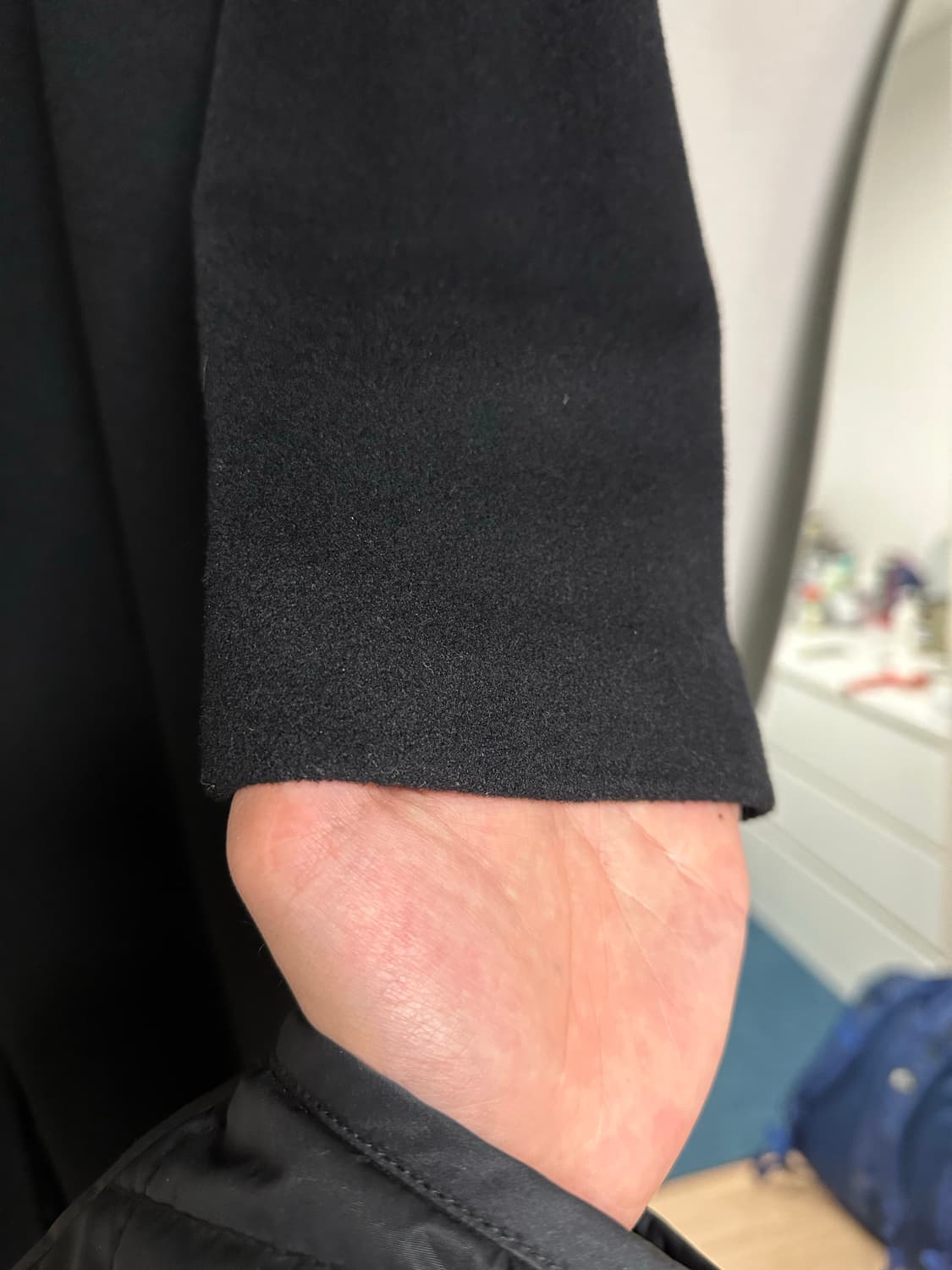 밈 더워드로브 히든 싱글코트 블랙 (100) 상품이미지3