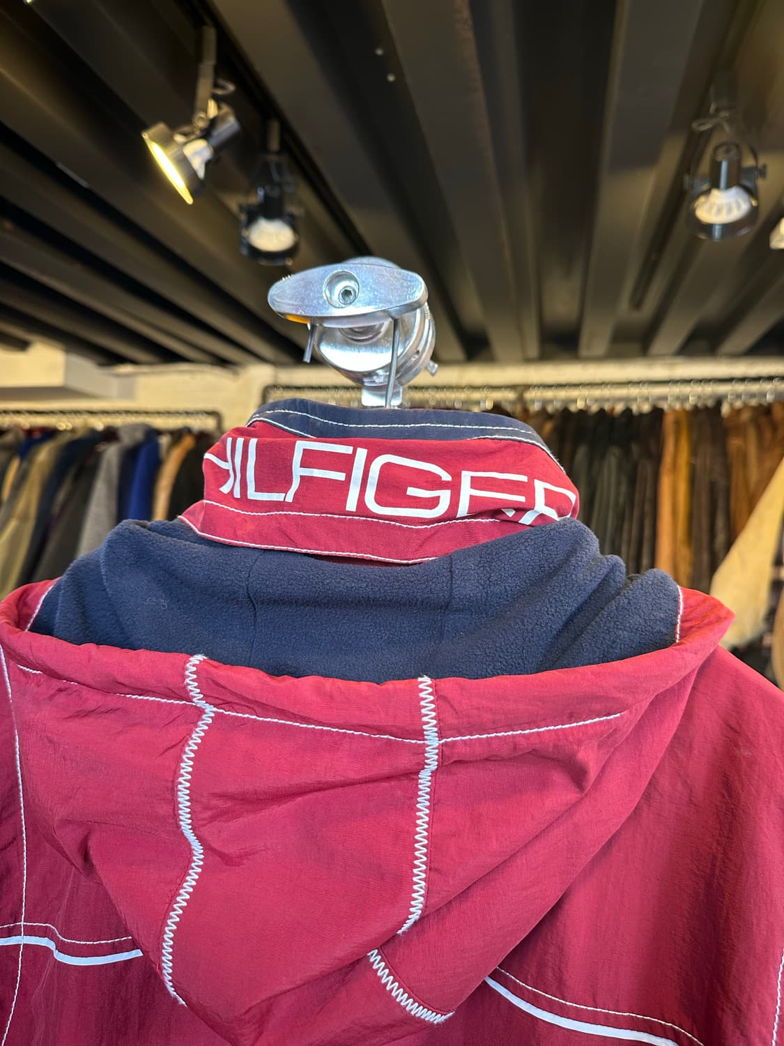 타미힐피거 올드스쿨 후리스 라이닝 트랙 자켓 상품이미지8