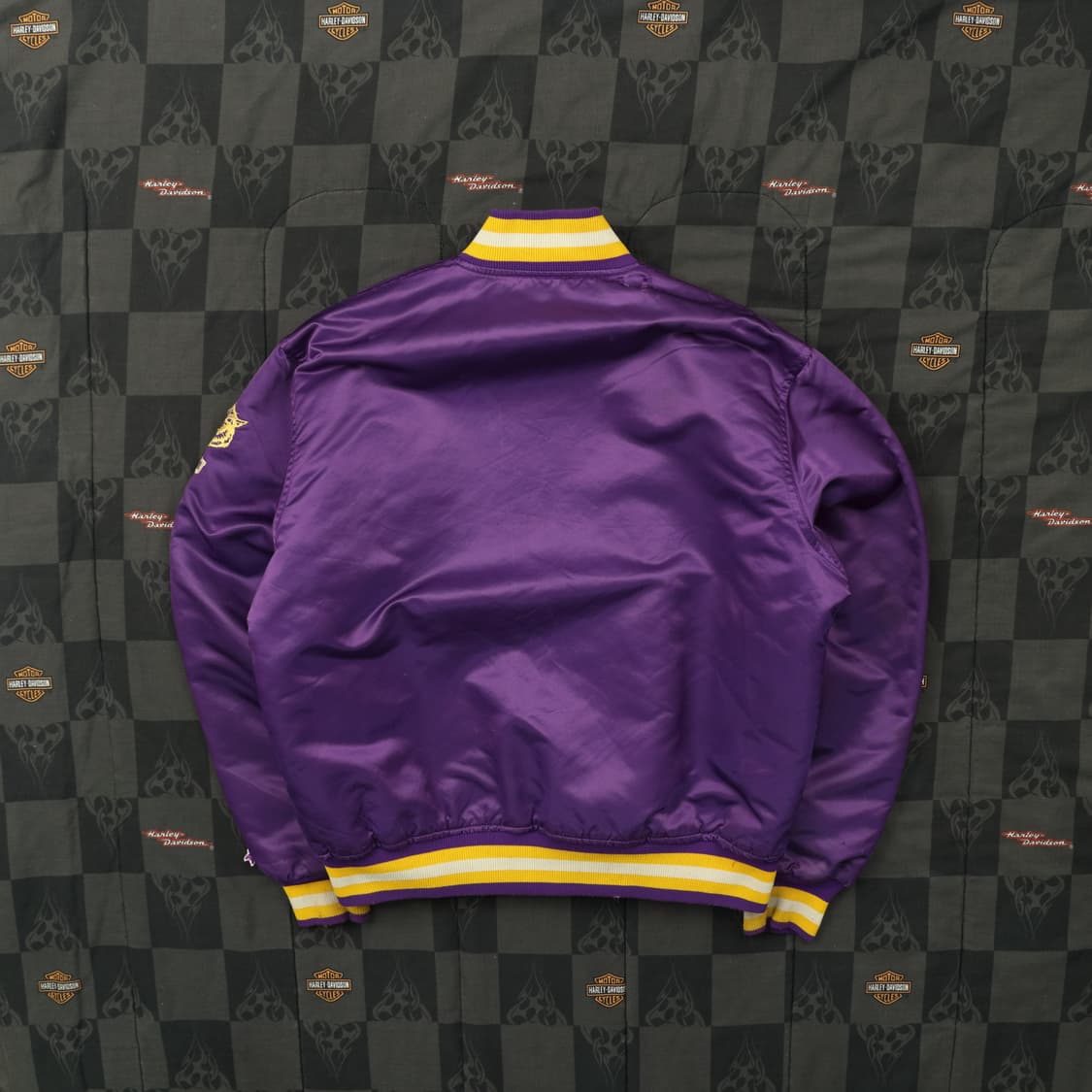 스타터 LSU TIGERS 베이스볼 바시티 자켓 상품이미지9