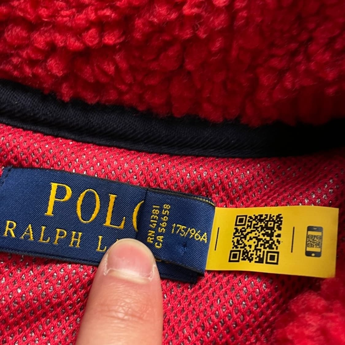 100 폴로 신형 후리스 자켓  상품이미지4