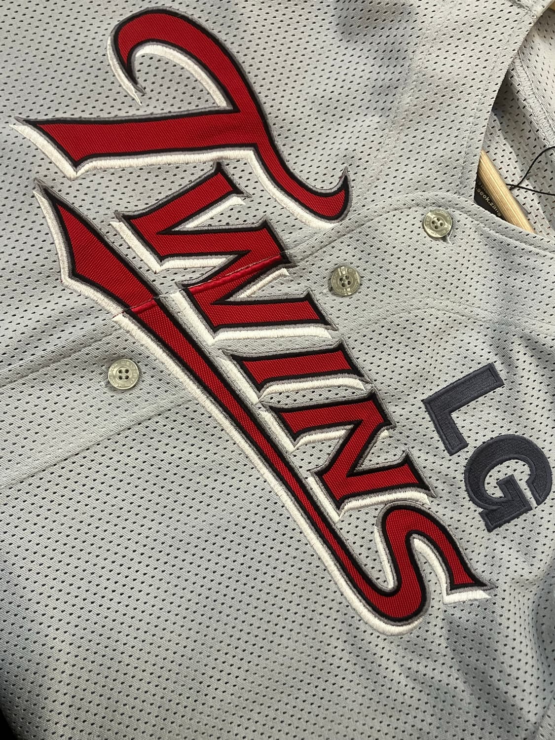 LG트윈스 이병규 원정 유니폼 그레이 L #csz2290 상품이미지5