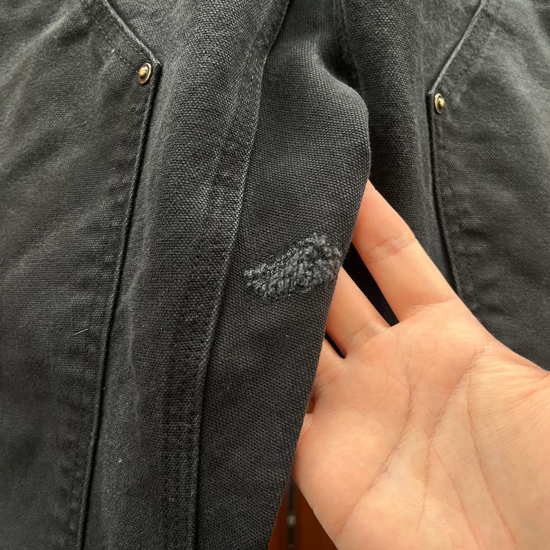 칼하트 B136 BLK 더블니 카펜터 팬츠 [ 32 ] 상품이미지6