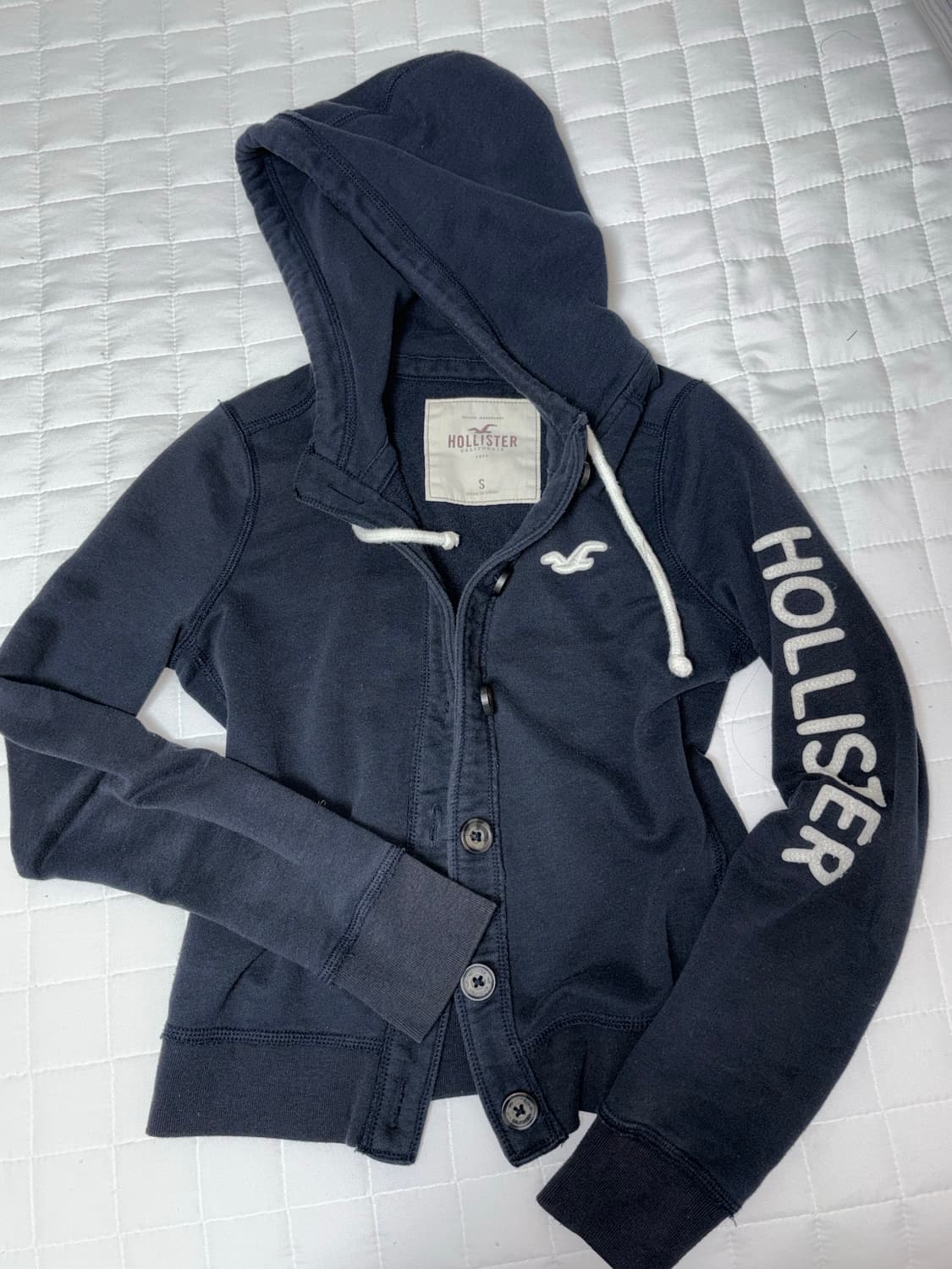 홀리스터 네이비 딱붙 후집 상품이미지1