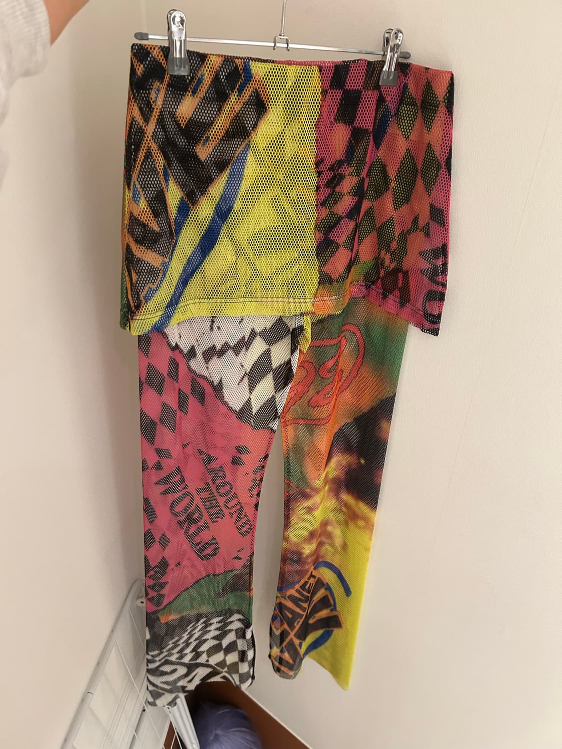 rave review 메쉬 팬츠 상품이미지3