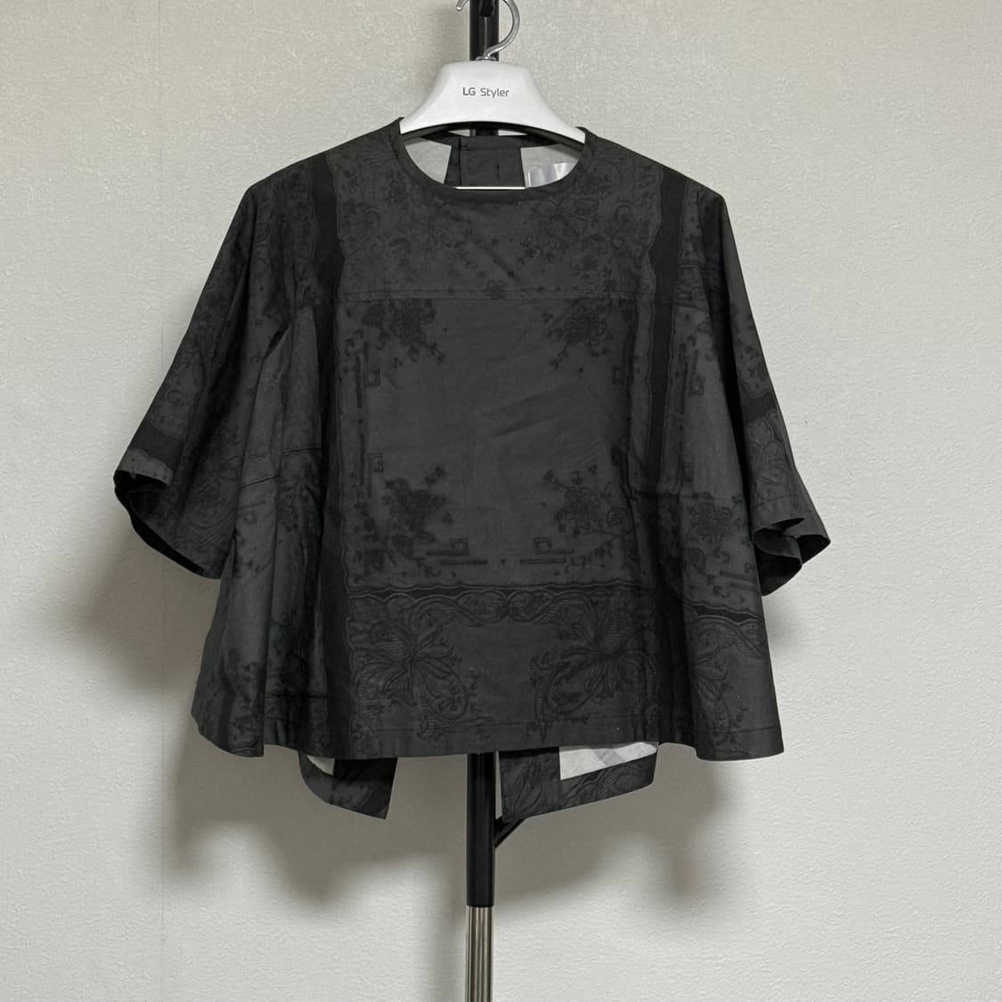 22ss 타오 꼼데가르송 리본 패턴 블라우스 s 상품이미지2