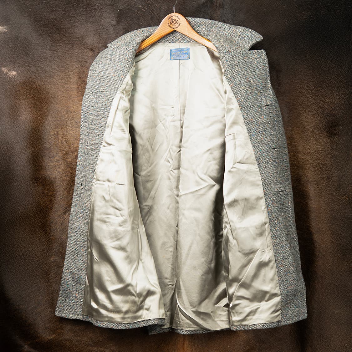 [42] 60s PENDLETON 펜들턴 USA 울 하프코트  상품이미지3