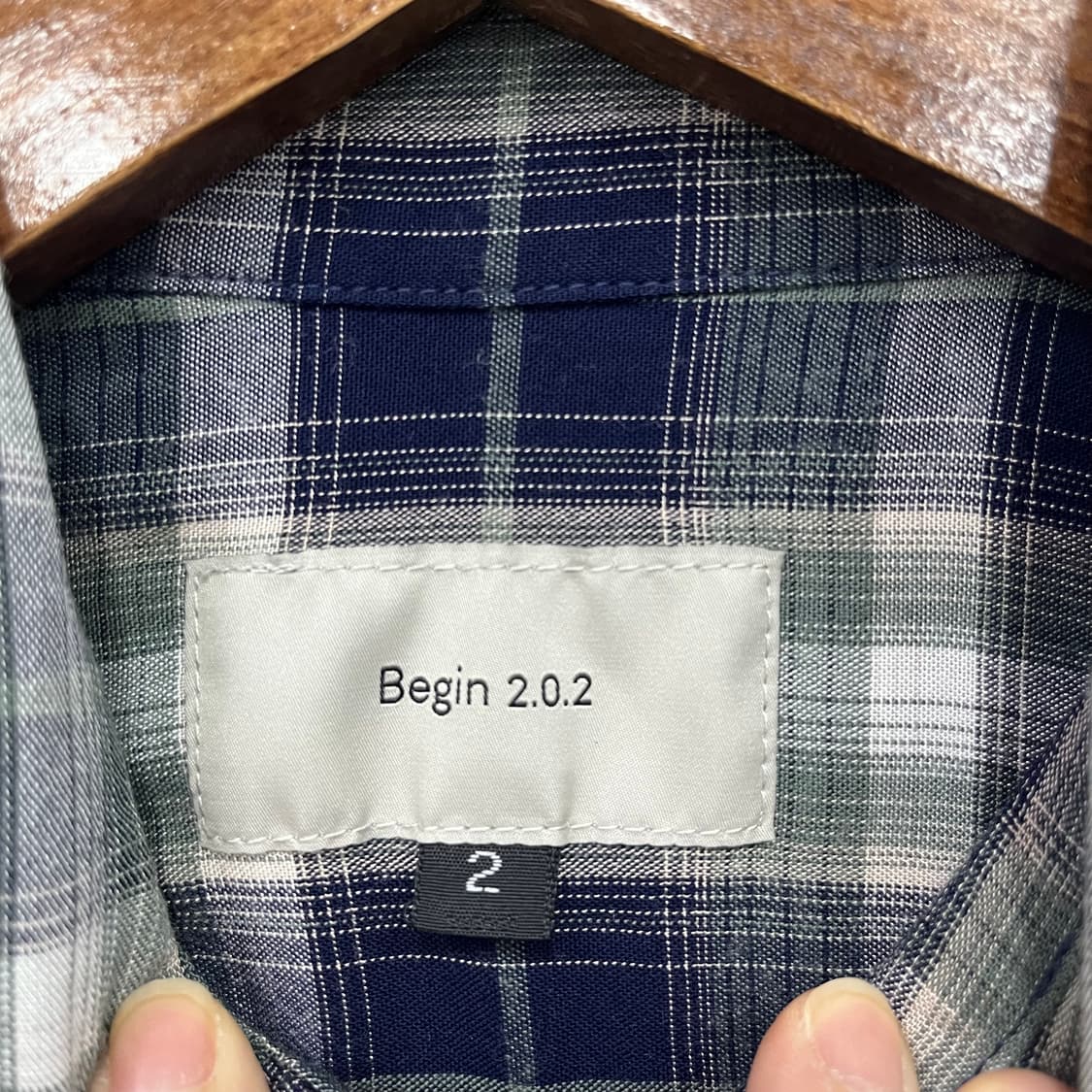 비긴202 긴 팔 셔츠 상품이미지3
