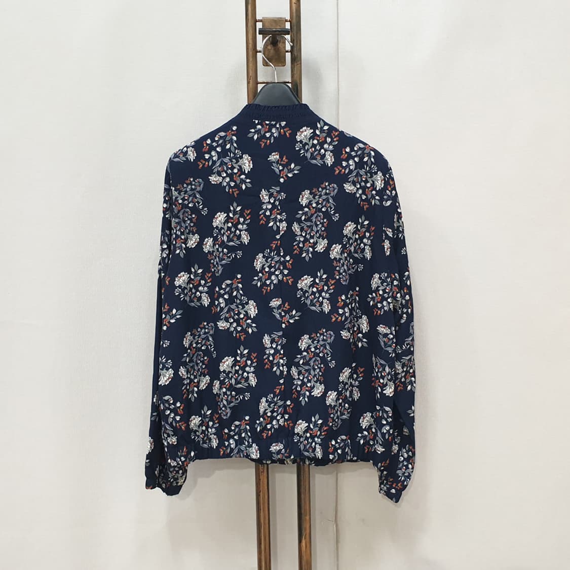 시에로 플라워 패턴 블루종 점퍼 85 상품이미지3