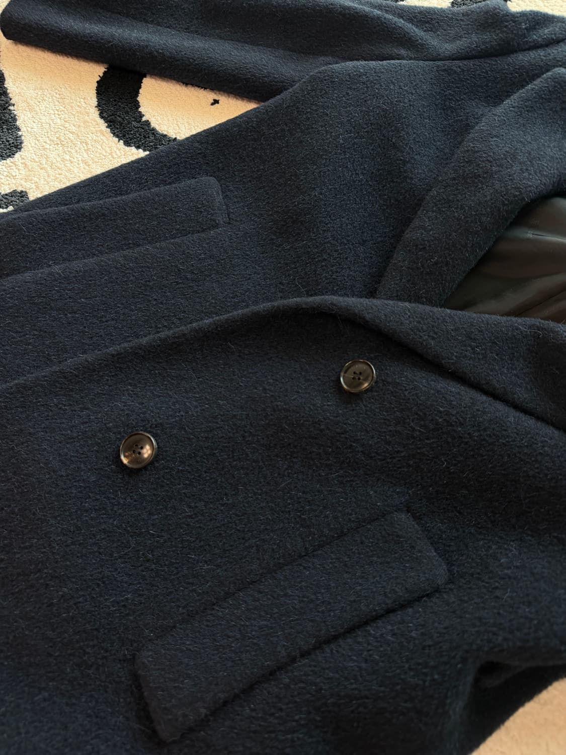 Keith London 네이비 코트 상품이미지4