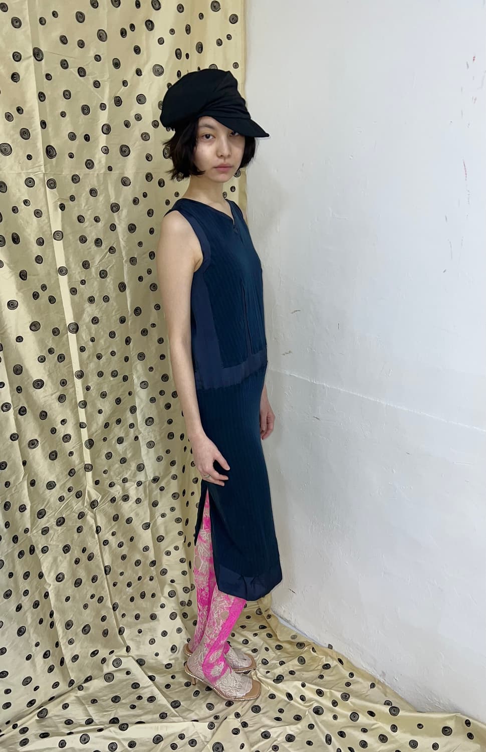 90s-00s 마틴 마르지엘라 아카이브 드롭 웨스트 핀스트라이프 원피스 상품이미지6