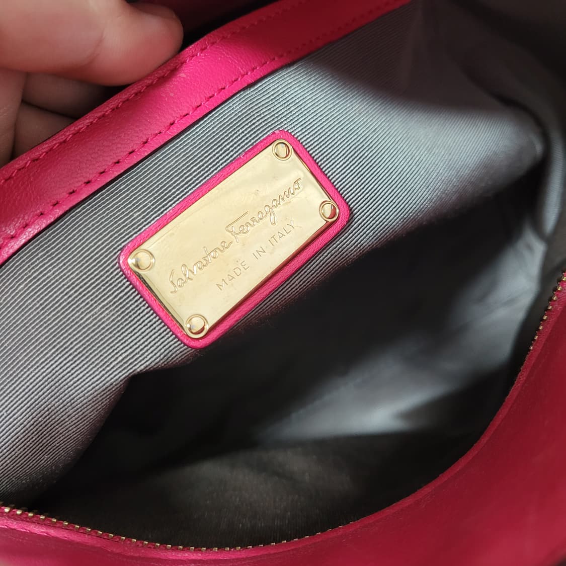 살바토레 페라가모 핸드백 토트백 숄더백 투웨이백 made in Italy 상품이미지6
