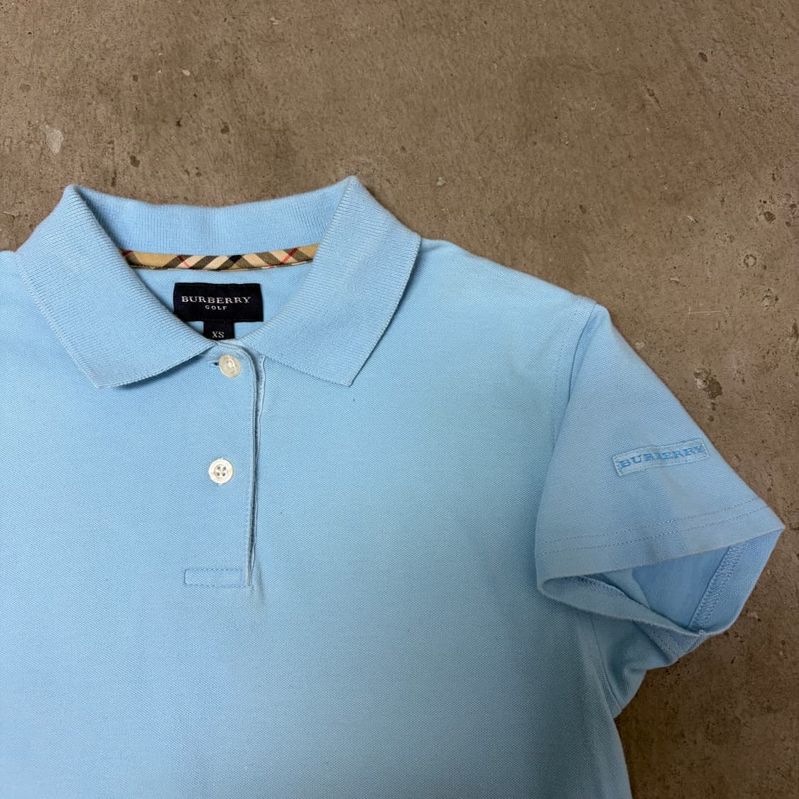 버버리 카라 반팔티[2082] 상품이미지4