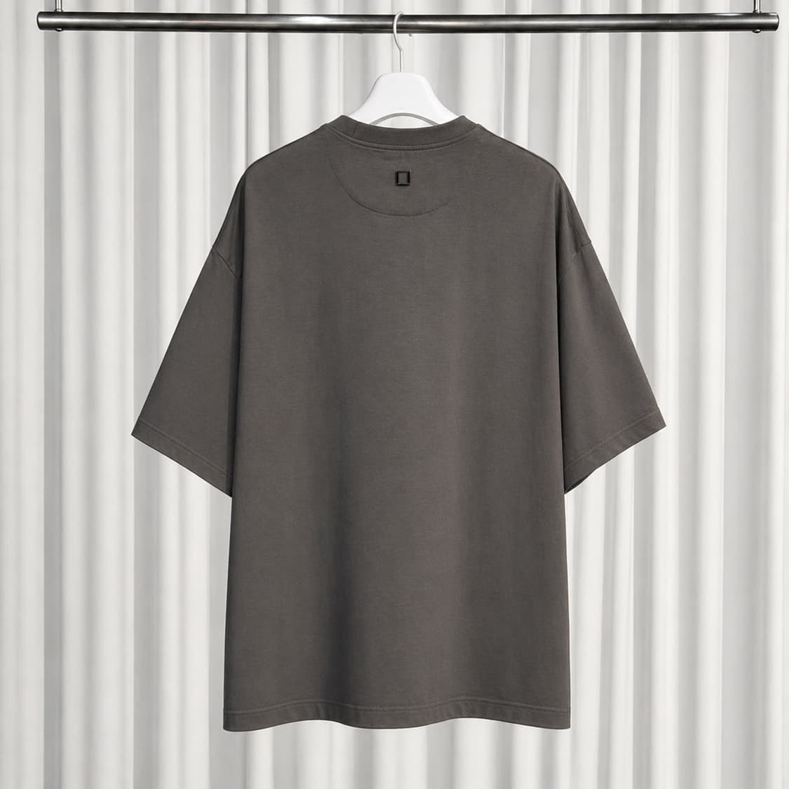 (52) 25SS 우영미 오버핏 그레이 피그먼트 티셔츠 상품이미지2
