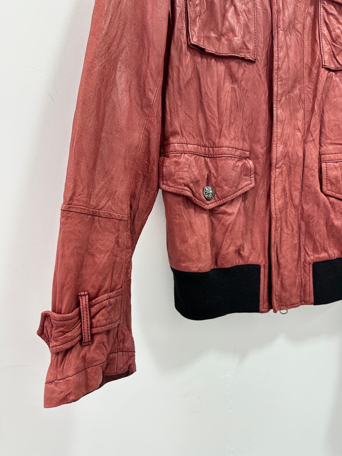 00s 291295 = HOMME 2way leather jacket  상품이미지3