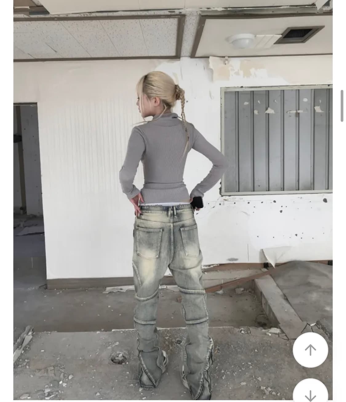 쿄이 카고팬츠 GRIND ZIP CARGO PT(BLUE) 상품이미지4