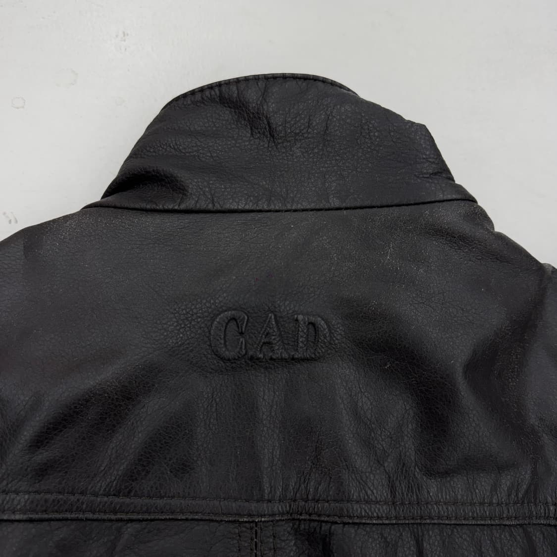 로카웨어 리얼레더 멀티지퍼 하이넥 바이커 자켓 상품이미지7