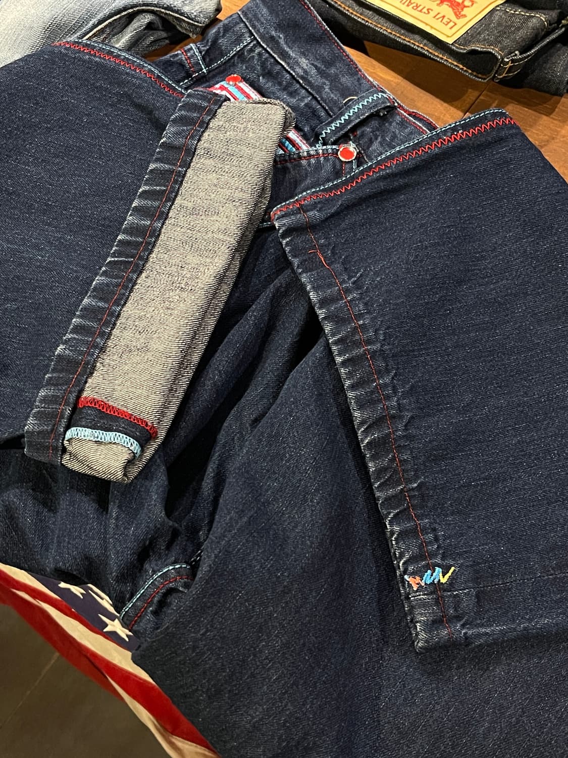 쿠지 올드스쿨 자수 팬츠 상품이미지8