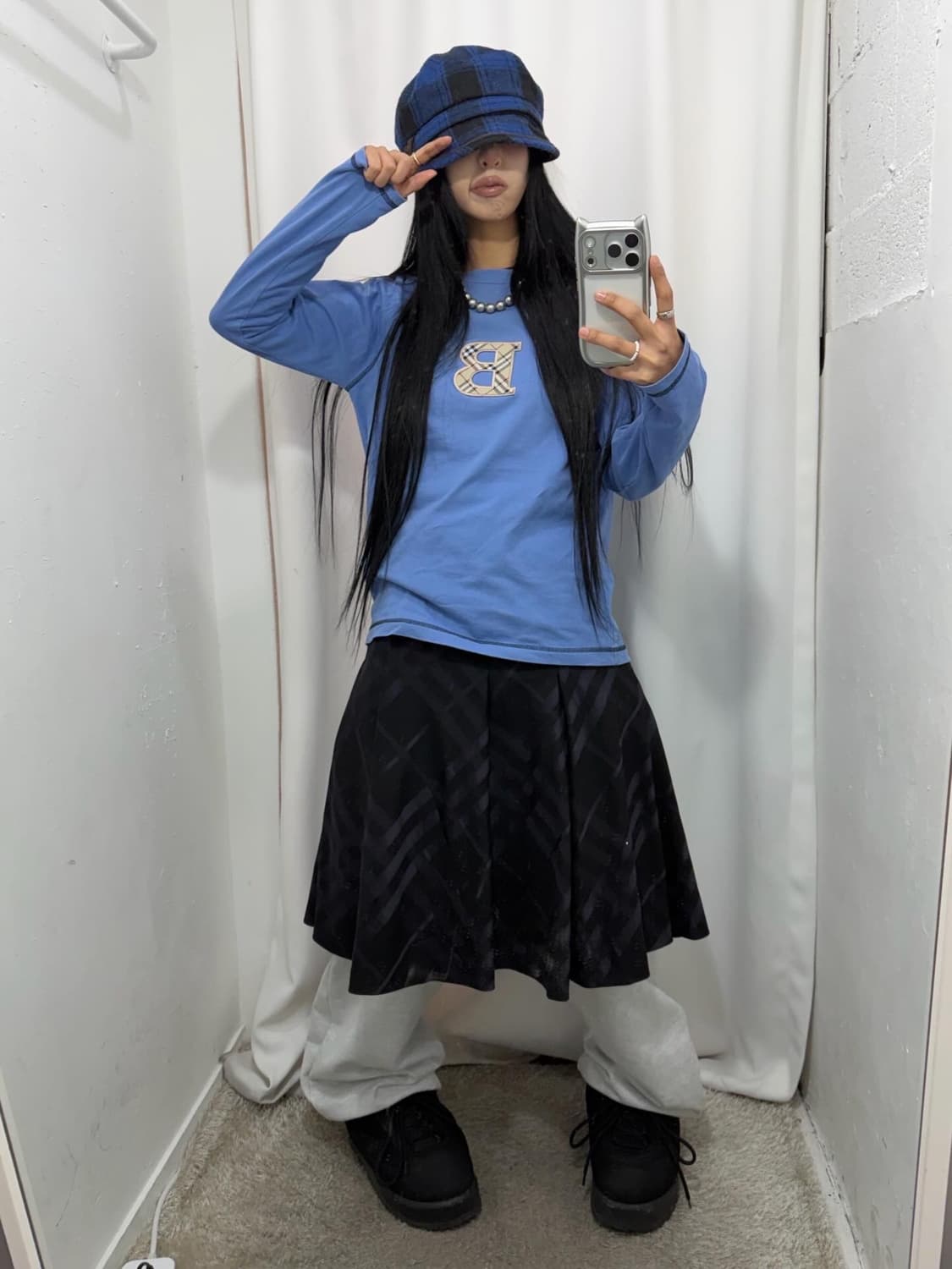 Burberry Nova Check Logo Long Sleeves  상품이미지3