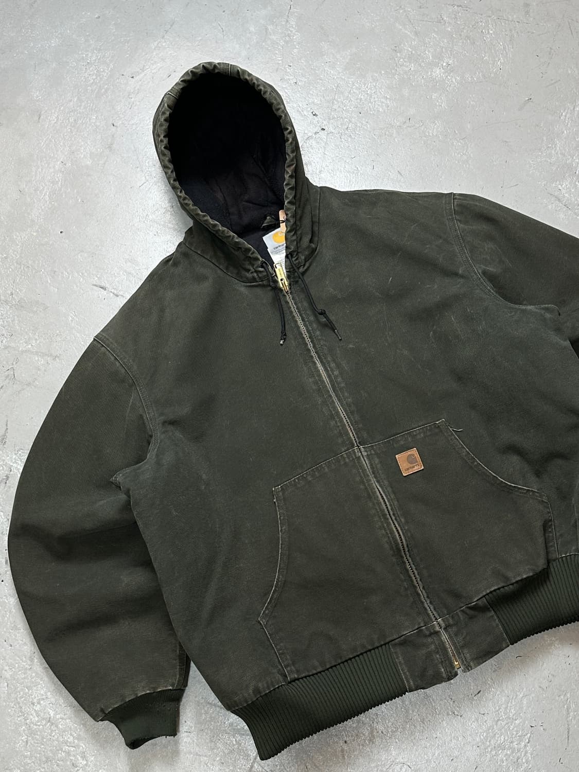 OG 칼하트 J130 액티브 자켓 칼하트 MOS 모스그린 상품이미지5