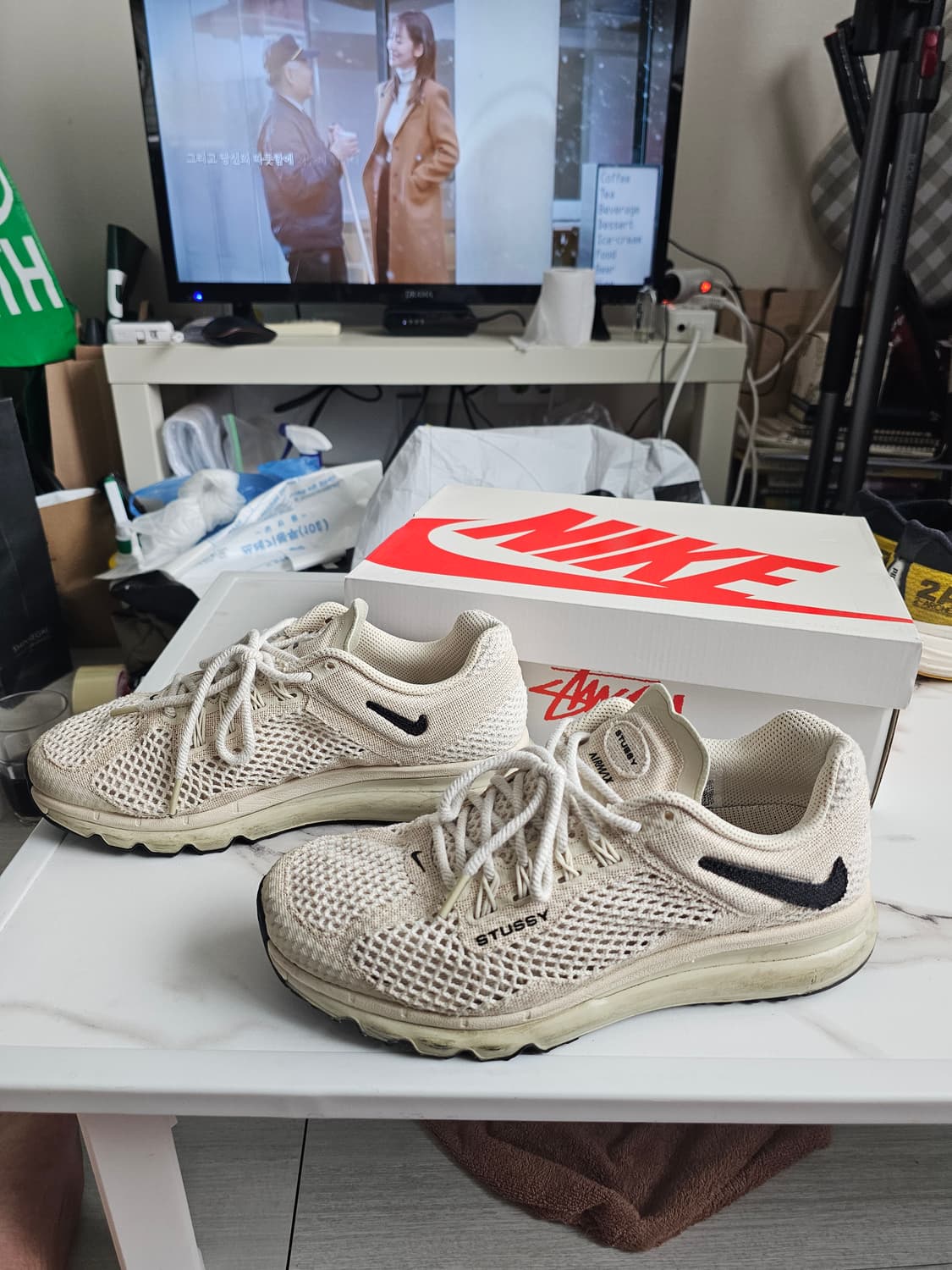 나이키 에어맥스2013 스투시 275, 정품100%, 에어맥스 스투시 상품이미지7