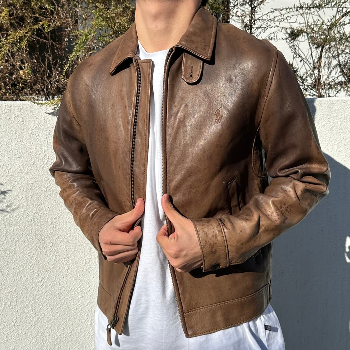 폴로 레더 상품이미지1