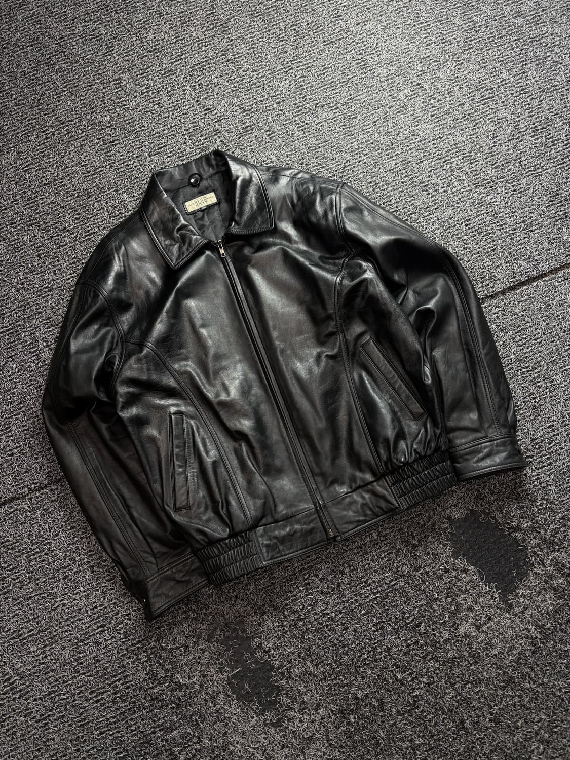 빈티지 아카이브 램스킨 봄버 레더 자켓 3362 상품이미지1