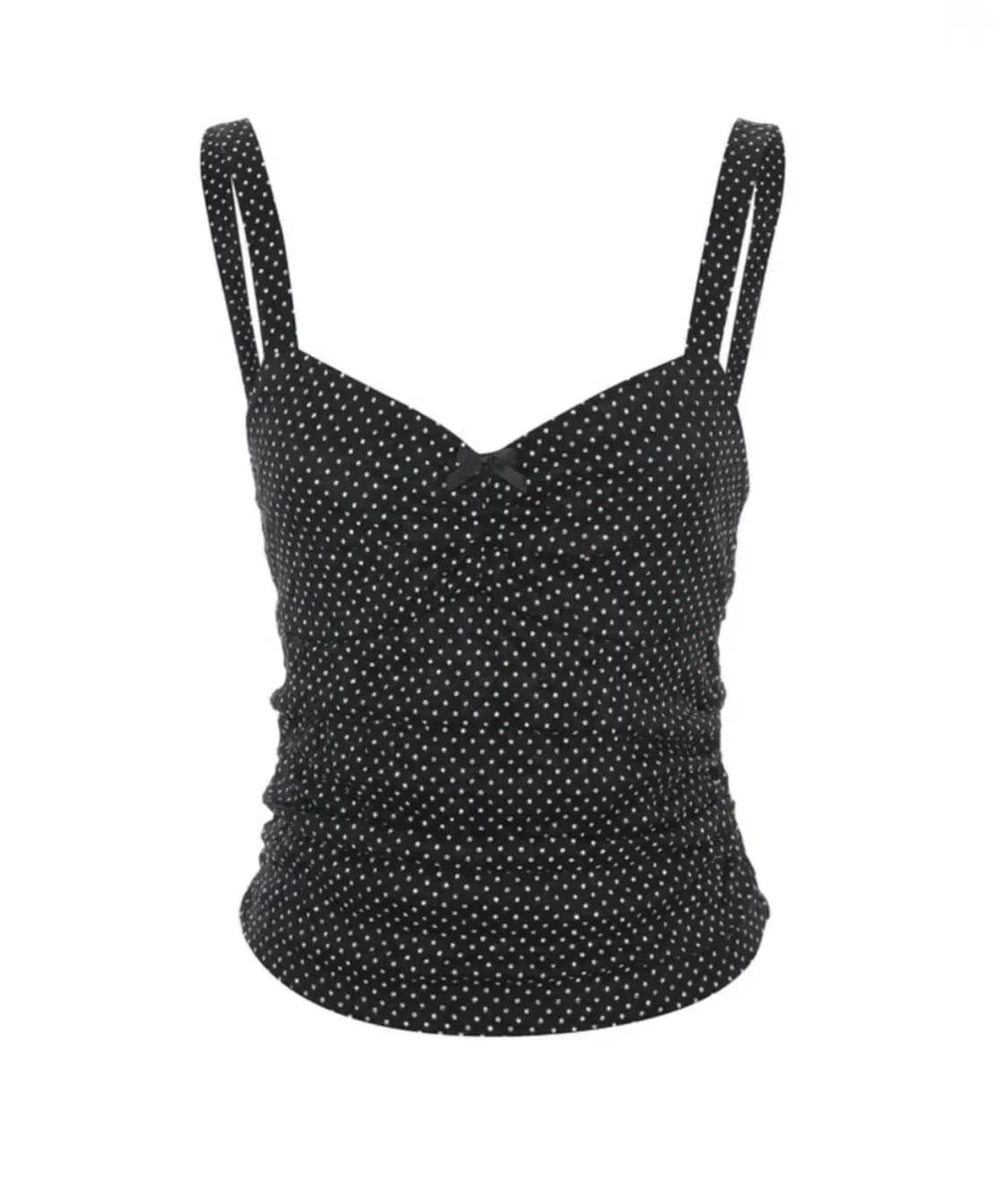 Wsc archive Dot 3-way shirring top 상품이미지1