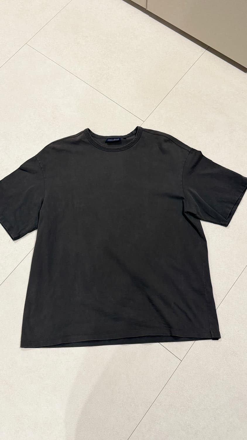 이스트로그 퍼머넌트 반팔티 블랙/차콜 일괄 XL 상품이미지5