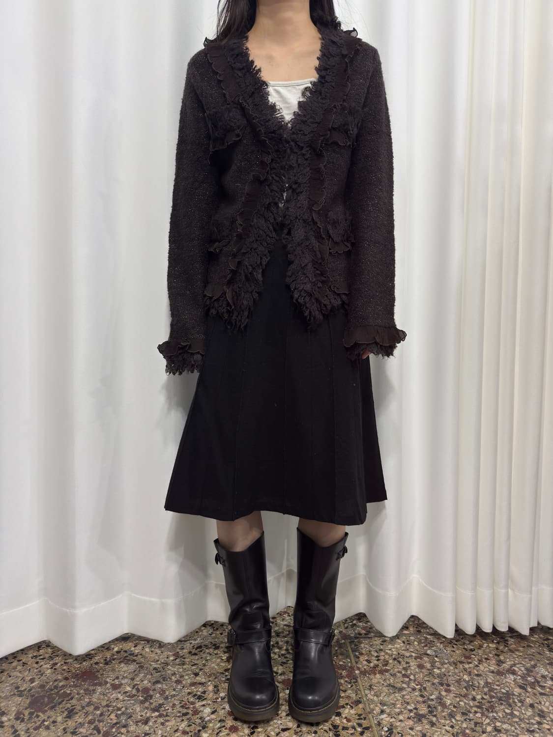 nicole design wool cardigan 상품이미지2