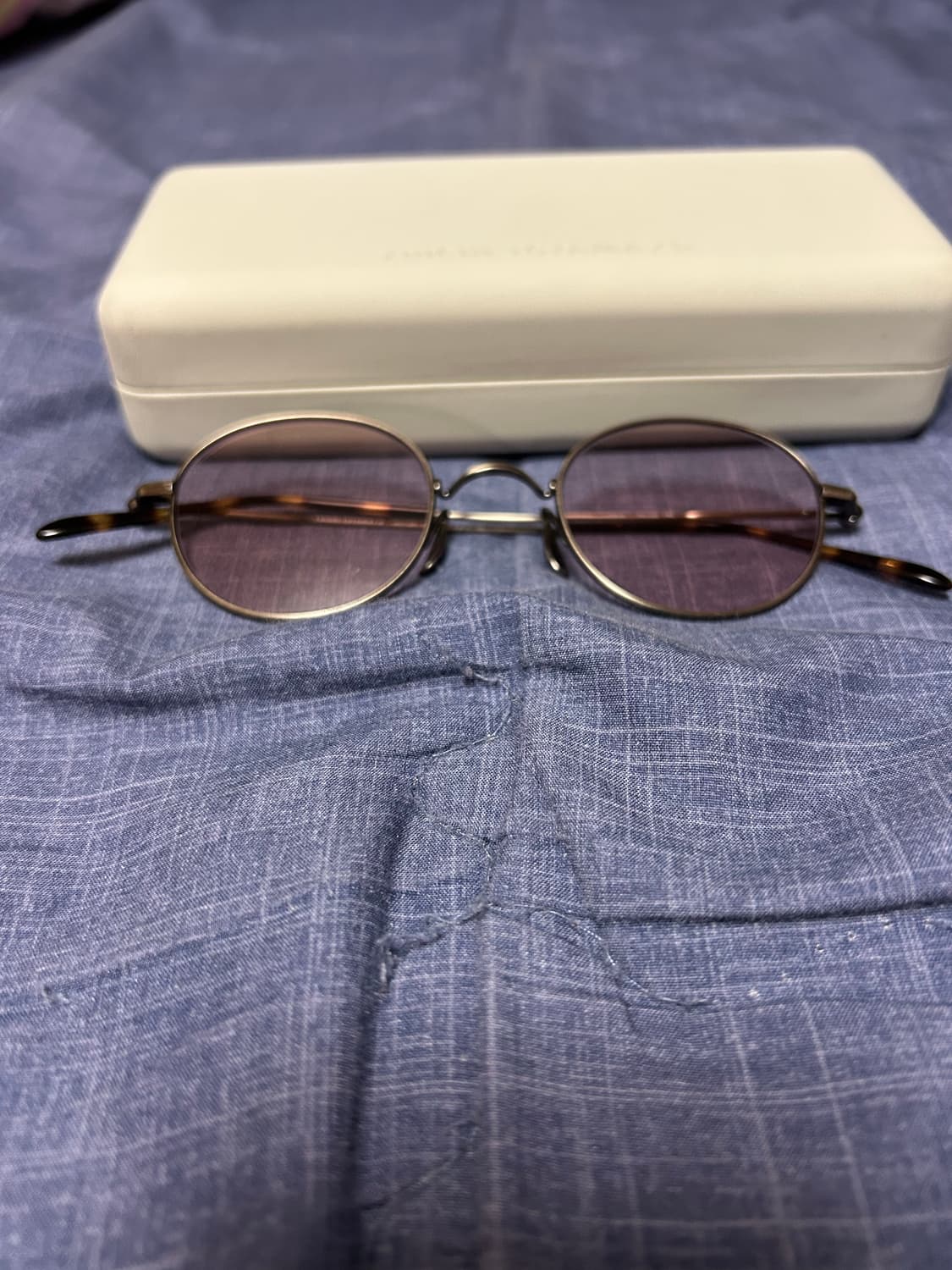 유이치 토야마 핑크 렌즈 선글라스 상품이미지1