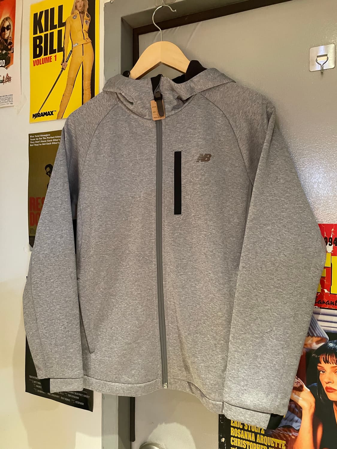 뉴발란스 기모 후드집업 상품이미지1