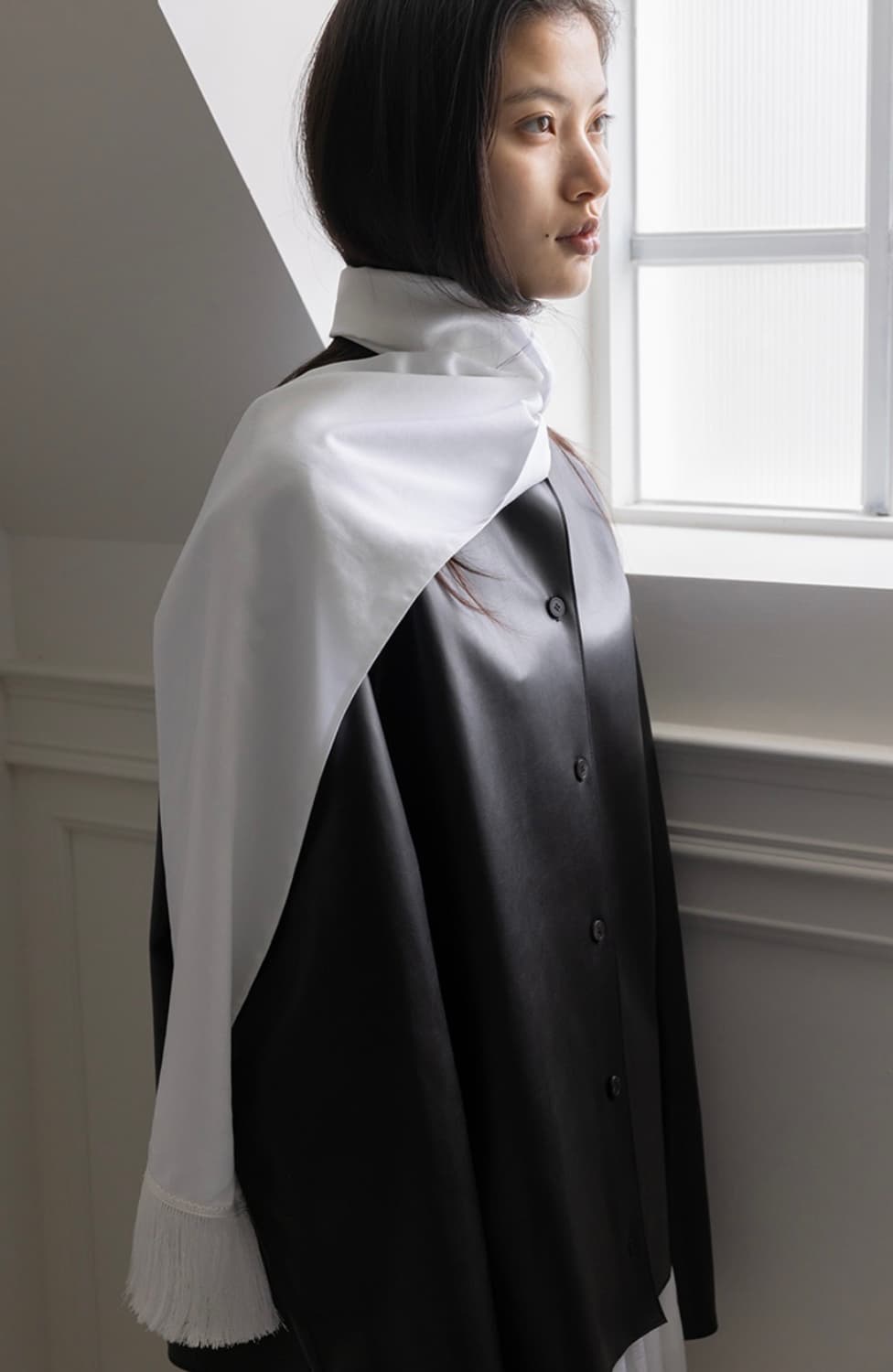 에레 DOYLE LEATHER JACKET [BLACK] 상품이미지3