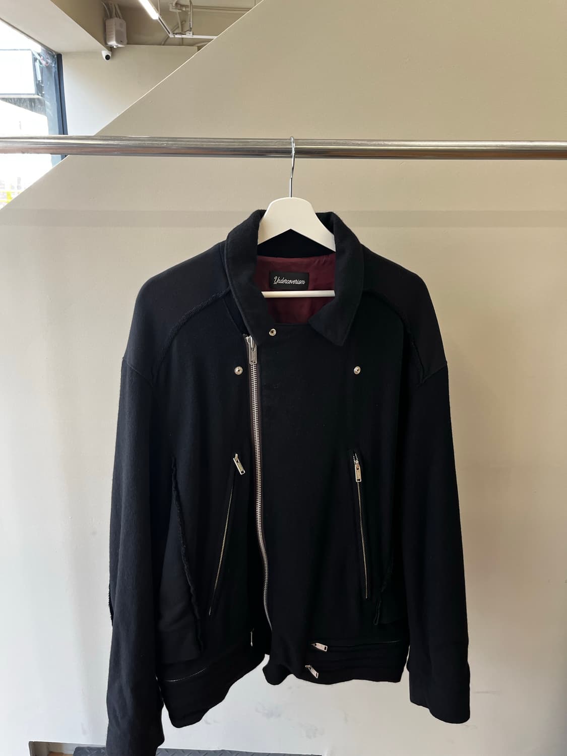 언더커버 22AW 스웻 전환 라이더자켓 상품이미지3