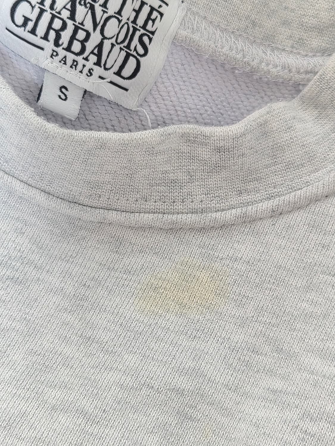 마리떼 프랑소와 저버 맨투맨 티셔츠 회색S 상품이미지2