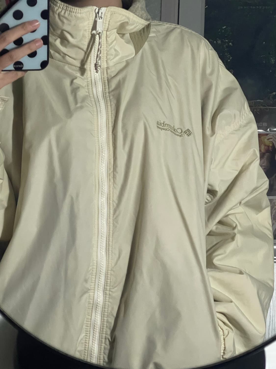 컬럼비아 아이보리 점퍼 상품이미지4