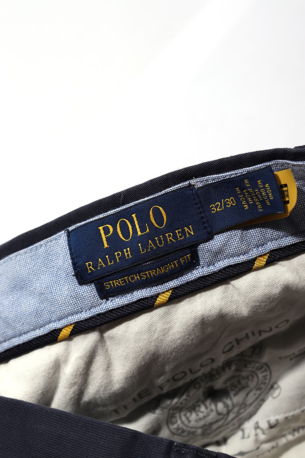 폴로 랄프로렌  스트레이트 코튼 트윌 치노 팬츠 size 32 상품이미지4