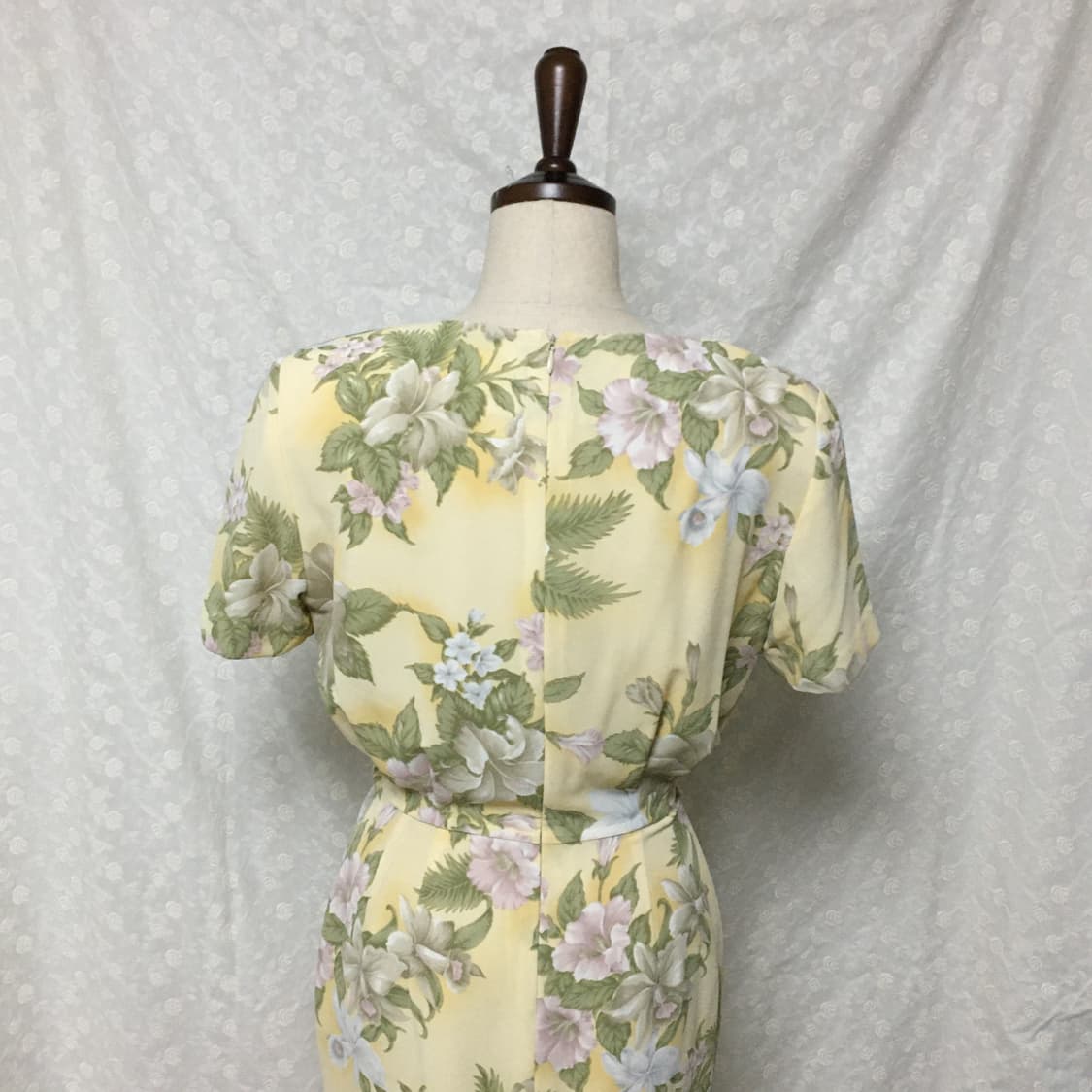 빈티지 옐로우 플라워 원피스 상품이미지8