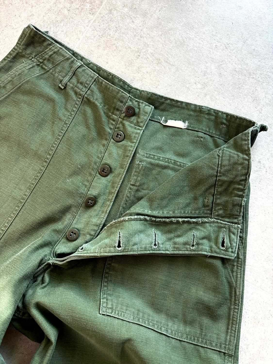 Early 60's 미군 OG 107 퍼티그 팬츠 M(30~32) 상품이미지3