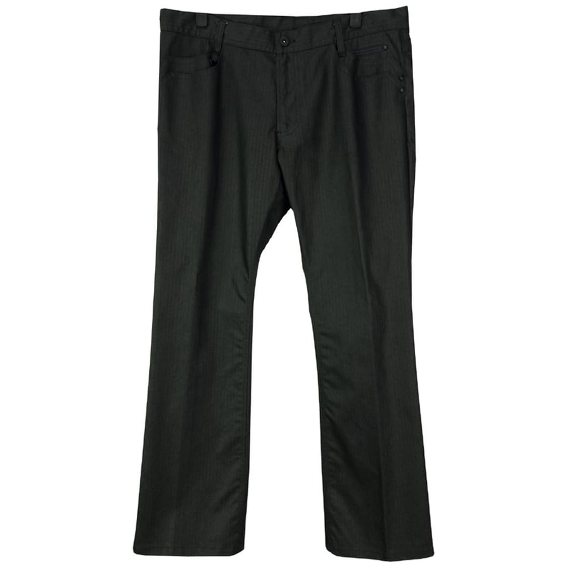 [JPN] 일본빈티지 코팅 코튼 스트라이프 팬츠 블랙 M16585 상품이미지2