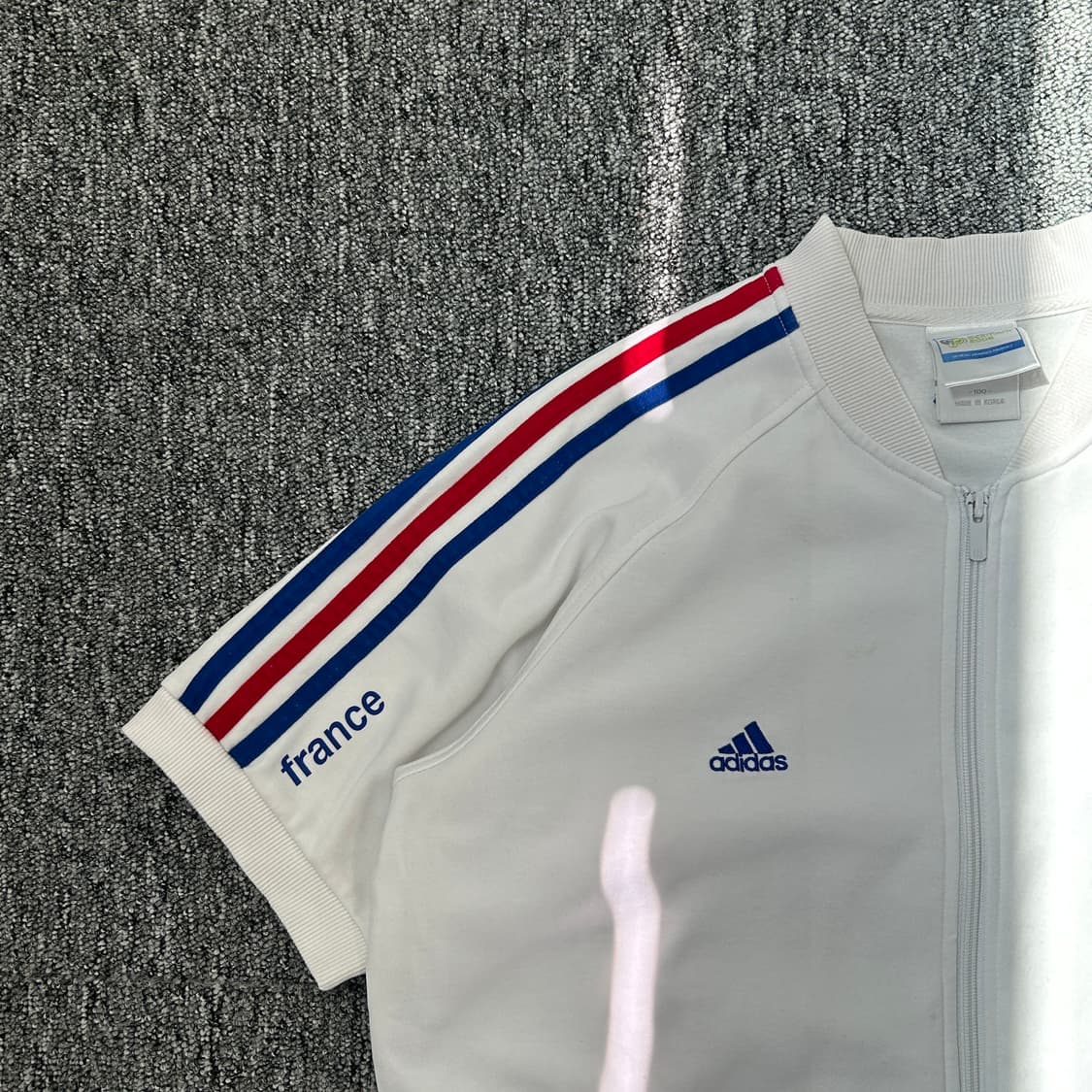 아디다스 프랑스 숏 슬리브 트랙탑 져지 상품이미지2